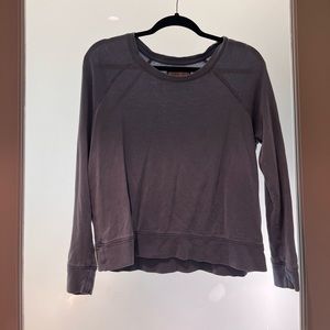 Light Blue Flowy Long Sleeve Top